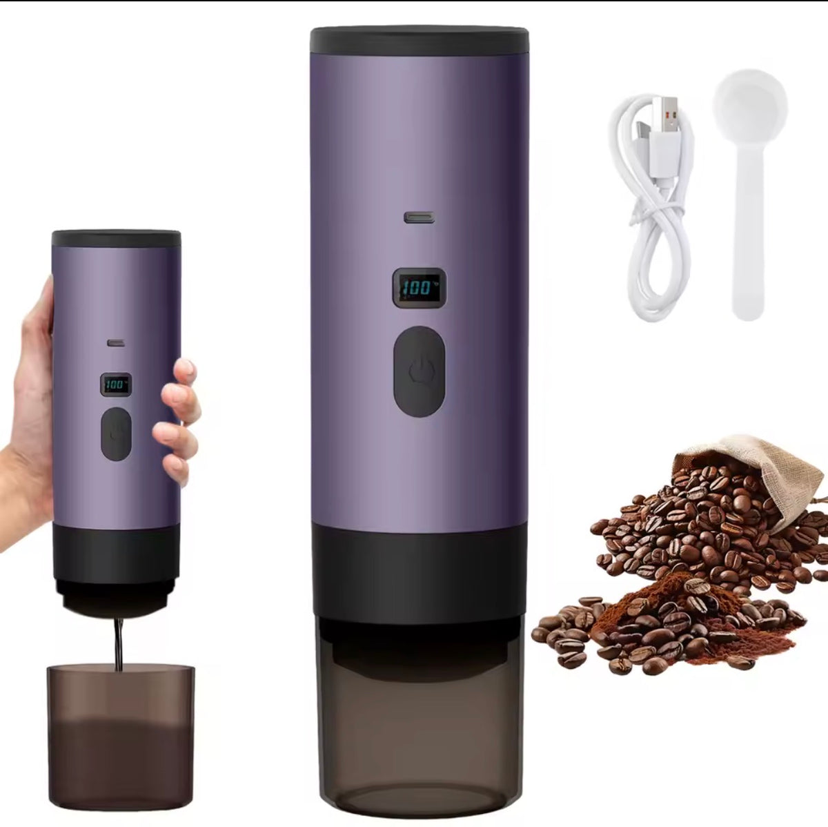 Cafetera Portátil Premium Inteligente 3 en 1® - Portable Coffee