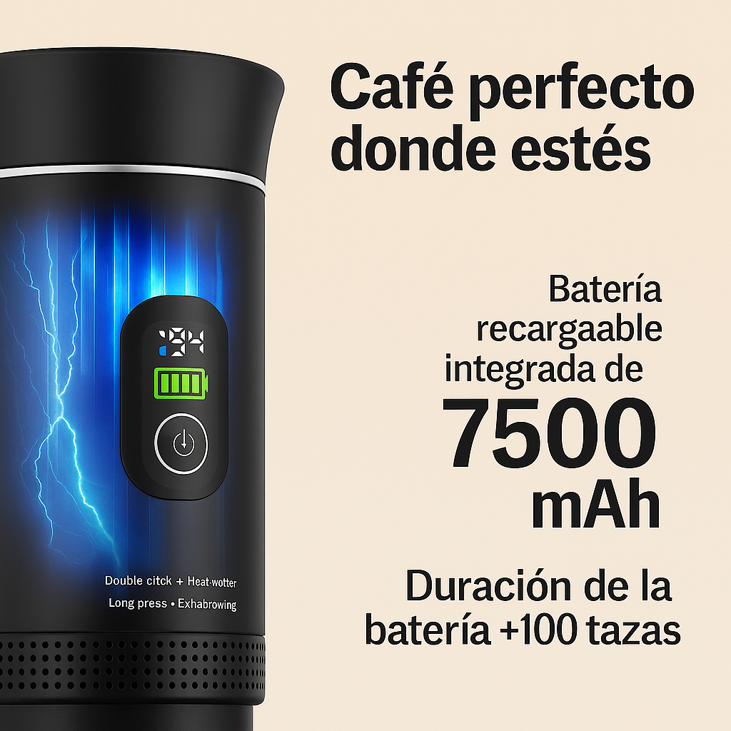 Cafetera Portátil Premium 3 en 1