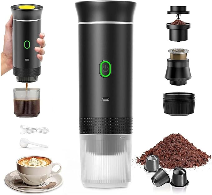 Cafetera Portátil Premium 3 en 1